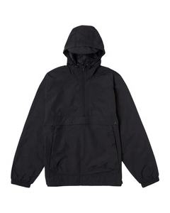 Chaqueta Cortavientos de Lona Personalizable al por Mayor para Hombre, Estilo Vintage, con Cuello Alto, Capucha y Media Cremallera, con Bolsillos - Product Image 4