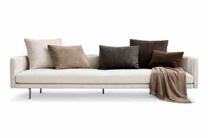 Canapé de luxe moderne François - Canapé design contemporain |   Fabricant de meubles OEM |   Canapé arrondi résidentiel - commercial - Product Image 5