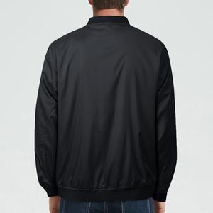 Veste bomber vintage légère de qualité supérieure pour homme, col montant élégant, hiver, appliques, respirante, best-seller - Product Image 2