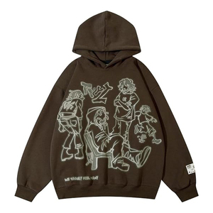 Sweat à capuche femme de haute qualité pull décontracté sweats à capuche avec Hip Hop graphique XS taille longue pour l'hiver - Product Image 2