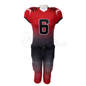Uniforme Offre Spéciale de football américain de haute qualité OEM/ODM équipe de service nom imprimer uniforme de football américain à vendre - Product Image 2