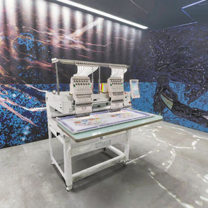 Máquina de Bordar Computarizada de Doble Cabezal, Automática, de Alta Velocidad, Económica y Nueva, para Bordar Gorras, con 3 Años de Garantía - Product Image 1