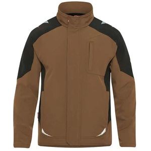 High Quality Men's Winter Softshell Hoodie <b>Jacket</b> Custom Logo Popular Waterproof Outdoor Hiking Embroidery Decoration Stand - Product Image 5