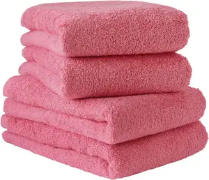 [Wholesale Products] HIORIE Osaka Senshu Brand Towel 100% Cotton Hotel Style Towel Combed Yarn Small Bath Towel 40*100cm Red