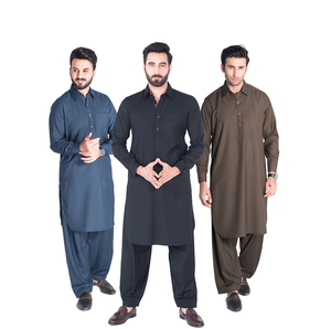 Services OEM ODM, vente en gros, vêtements pour hommes musulmans les plus vendus, shalwar kameez pour hommes de bonne qualité, en coton respirant - Product Image 3