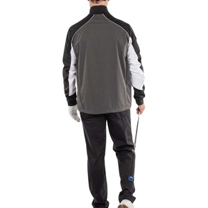 2026 Modern Fit Men's Hooded Quilted Golf <b>Jacket</b> Slim Athletic Design <b>Heated</b> Custom Logo OEM ODM Winter - Product Image 2