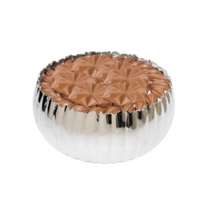 Bol de service au chocolat fabriqué à la main fantaisie Dessert affichage bol de service en argent de qualité supérieure pour la vente en gros et les cadeaux de mariage - Product Image 3