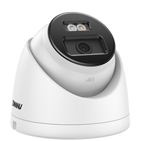 Caméra tourelle IP PoE ANNKE 3K 5MP AI et Smart Dual Light & Microphone, étanche IP67, pour intérieur, avec détection humaine et de véhicules