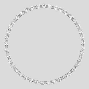 สร้อยคอเทนนิสโมอิสซาไนต์ 422 กะรัต ขนาด 14 มม. สายเงินแท้ 925 ยาว 23 นิ้ว สำหรับผู้ชาย สร้อยคอแบบวิบวับสำหรับฮิปฮอป - Product Image 6