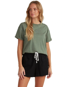 Women's Casual Solid Color Discharge Printed Drawstring Shorts <b>Elastic</b> Waist Pockets Black Loose Fit Mid Waist Knitted Fabric - Product Image 1