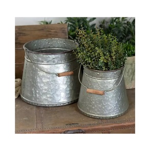 Garden Winds Oblong Planter Galvanized Metal Planters & Cast Iron Tubs oval shape best selling modern galvanized planters - Product Image 6