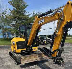 Venta caliente usado JCB 48Z-1 Mini excavadora 45HP Koop motor 495 horas gran condición caja de cambios núcleo para trabajos de construcción - Product Image 2