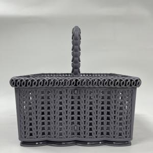 Panier de rangement en plastique PP écologique à compartiments multiples, approvisionnement en vrac en gros pour la cuisine - Product Image 1