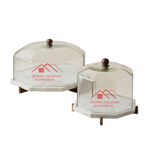 Último diseño de mármol negro, Base de madera, soporte de pastel de mármol, diseño nórdico, parte de cumpleaños, eventos de boda, decoración, uso de exhibición de pasteles - Product Image 3