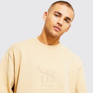 Sudadera de algodón extragrande para hombre, jersey con logotipo de impresión personalizado de calidad, sudaderas con capucha y sudaderas OEM, precio al por mayor barato - Product Image 4