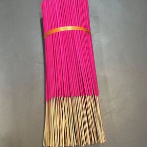 Bâtons d'encens roses, encens artisanal de qualité supérieure en bambou pour la relaxation, la méditation et les cadeaux - Product Image 1