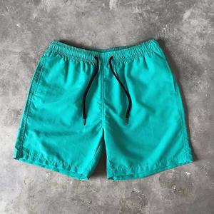 Shorts en toile décontractés pour hommes, taille mi-haute, motif uni, vêtements de sport d'été, séchage rapide, haute qualité, service OEM - Product Image 5