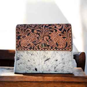 Handmade 2025 Women Hairon Tooled Pouch Genuine Cow Hair on <b>Leather</b> Mini Bags <b>Purse</b> Ladies <b>Small</b> Crossbody Best Bags Woman - Product Image 4