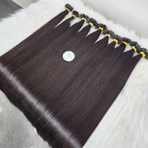 PREMIUM SDD Original vietnamita Virgen U Tip Extensiones de cabello Todos los colores 100% Cabello humano para mujeres Longitud 8 -32 pulgadas - Product Image 6