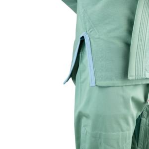BJJ Gi logotipo personalizado 450gsm tejido de perlas Jiu Jitsu Kimono uniforme con cinturón OEM artes marciales proveedor de fábrica - Product Image 3