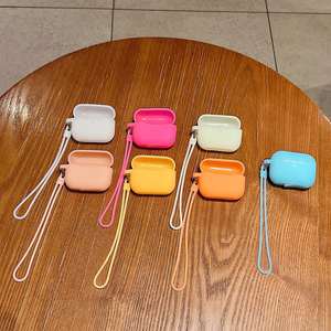 Fundas Protectoras de Silicona para Auriculares con Correa Ajustable de Lujo, Resistentes a Golpes, Caídas y Pérdidas, para Auriculares Intrauditivos - Product Image 2