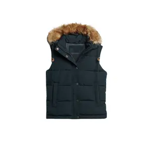 Venta al por mayor de alta calidad de invierno de colores personalizados de moda corta cortavientos Puffer Chaquetas Mujeres