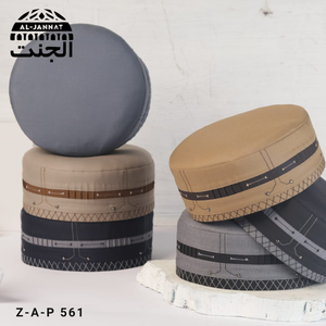 Chapeau Kufi islamique de qualité supérieure, chapeau de prière pour homme, couvre-chef musulman traditionnel, léger, vente de Kufi Topi, chapeau de prière musulman - Product Image 3