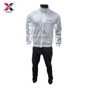 Commande directe d'usine, survêtement vintage ajusté, 100% coton, respirant, confortable, vêtements de sport décontractés, best-seller en ligne - Product Image 5