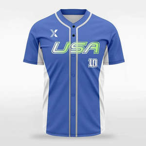 Premium Men's <b>Baseball</b> Jersey Terry Moisture Wicking, OEM Bulk Order - Product Image 3