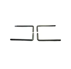 Custom L key Wire Rod Spring Forming Bending Stainless Steel Iron Wire Form Spring Prestigious Manufacture