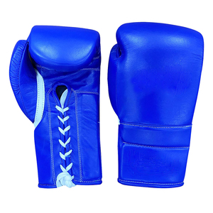 Guantes de Boxeo de Diseño Personalizado, Guantes de Boxeo Profesionales de Entrenamiento de Cuero Real, Guantes de Boxeo 100% de Cuero Genuino - Product Image 3