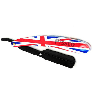 Couteau de barbier pliant pour rasage, rasoir droit pour la coupe de la barbe, fabriqué par Pissco Pakistan - Product Image 4
