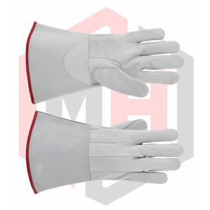 ถุงมือหนังวัวแท้คุณภาพสูง ป้องกันไฟฟ้าสถิต ทนต่อการฉีกขาด หนา 7 ออนซ์ สำหรับงานเชื่อม - Product Image 6