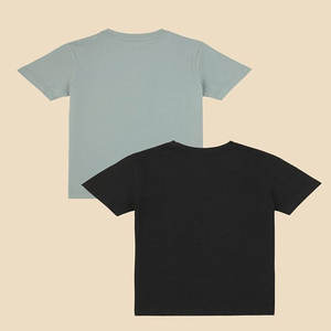 Venta al por mayor de alta calidad Drop Shoulder Oversized T Shirt Custom Printing DTG camiseta para hombres - Product Image 2