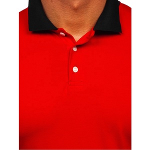 2025 nouveauté Logo personnalisé hommes pour T-shirts polo séchage rapide Anti-rétrécissement Anti-rides chemises de golf tissu tricoté à manches courtes - Product Image 4