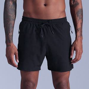 Shorts pour hommes Shorts de sport pour hommes courts Summer Knit Casual Mid-length Slim Straight Loose Beach Shorts - Product Image 5