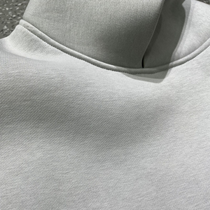 Nouveau tissu laminé extra lourd en éponge française épaisse vierge Logo imprimé personnalisé sweats à capuche et sweat-shirts pour hommes - Product Image 3