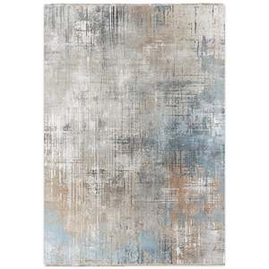 <b>Rug</b> Weavers RW7002 Oblique Pewter Modern Washable <b>Rug</b> Dropshipping Wholesale Washable Chenille 10 Sizes - Product Image 2