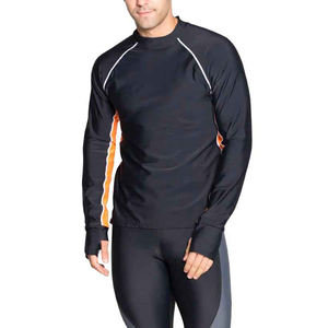 Wholesale Manufacturer Sportswear Men Rash Guard <b>Swimming</b> <b>Top</b> Sublimated Rash Guard <b>Long</b> <b>Sleeve</b> Mens 2024 compression Rash Guard - Product Image 5