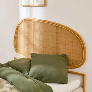 Handwicker nouveau Design panneau de perles en rotin naturel pour lits décoration de chambre bohème en forme de graine en gros du Vietnam - Product Image 3