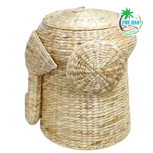 Cesta ecológica en forma de elefante perfecta para hacer pan, almacenamiento de cocina y uso doméstico multiusos - Product Image 4