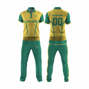 Proveedor de Fábrica, Precio al por Mayor, Uniforme de Cricket Transpirable 2025, Sublimación Personalizada, 100% Poliéster, Cricket Pakistaní y Estadounidense - Product Image 4