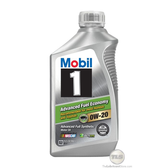Mobil 1 0W-20 6-Pack 1-Liter Premium Automotive Lubricant Optimal Motor Oil Performance for Engines Oil Parts Image 1