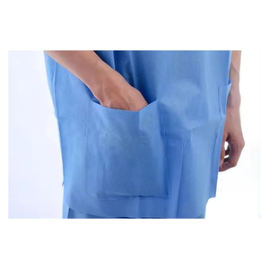 ชุดยูนิฟอร์มพยาบาลทางการแพทย์สำหรับผู้ชายชุดขัดผิวดีไซน์แบบผ้ายืดสำหรับโรงพยาบาล - Product Image 5