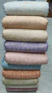 Tela de brocado Jacquard metálica de lujo de alta calidad 100%, colores personalizados para prendas, vestidos, artesanías de tapicería, seda 100% - Product Image 4