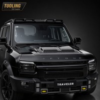 Accessoires de voiture Jetour Traveler T2 Accessoire spécial pour véhicule intégré tout-terrain avec couvercle de protection et décoration