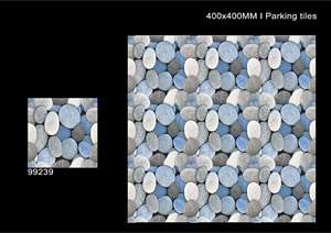 Meilleur prix pour des carreaux de porcelaine robustes pour extérieur, 400x400 mm, finition mate antidérapante, solution de revêtement de sol pour les zones de stationnement - Product Image 3