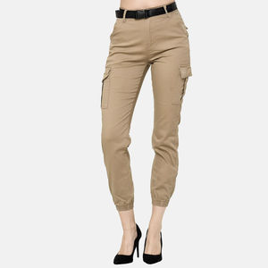 Women's <b>High</b>-<b>Waisted</b> <b>Cargo</b> Pants Functional Utility Trousers with Versatile Pockets Loose Fit for Active Lifestyle for Winter - Product Image 3