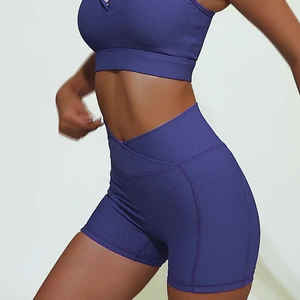 Meilleure vente Yoga personnalisé de bonne qualité Short Workout Gym Fitness Wear Yoga Short Manufacturer - Product Image 5