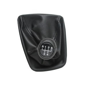 Pomo de palanca de cambios y funda de goma - 5 velocidades - con puntos - sin logotipo BMW Serie 3 E46 - Product Image 5